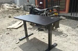 Adjustable Black Height Workstation for Home Office