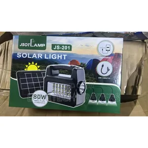 Jsot Js-201 Solar Light Home Kit With 3 Bulbs