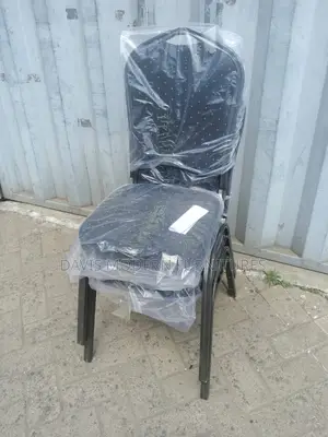 Stackable Black Banquet Chairs