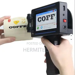 Handheld Automatic Inkjet Printer 600dpi Resolution Fast