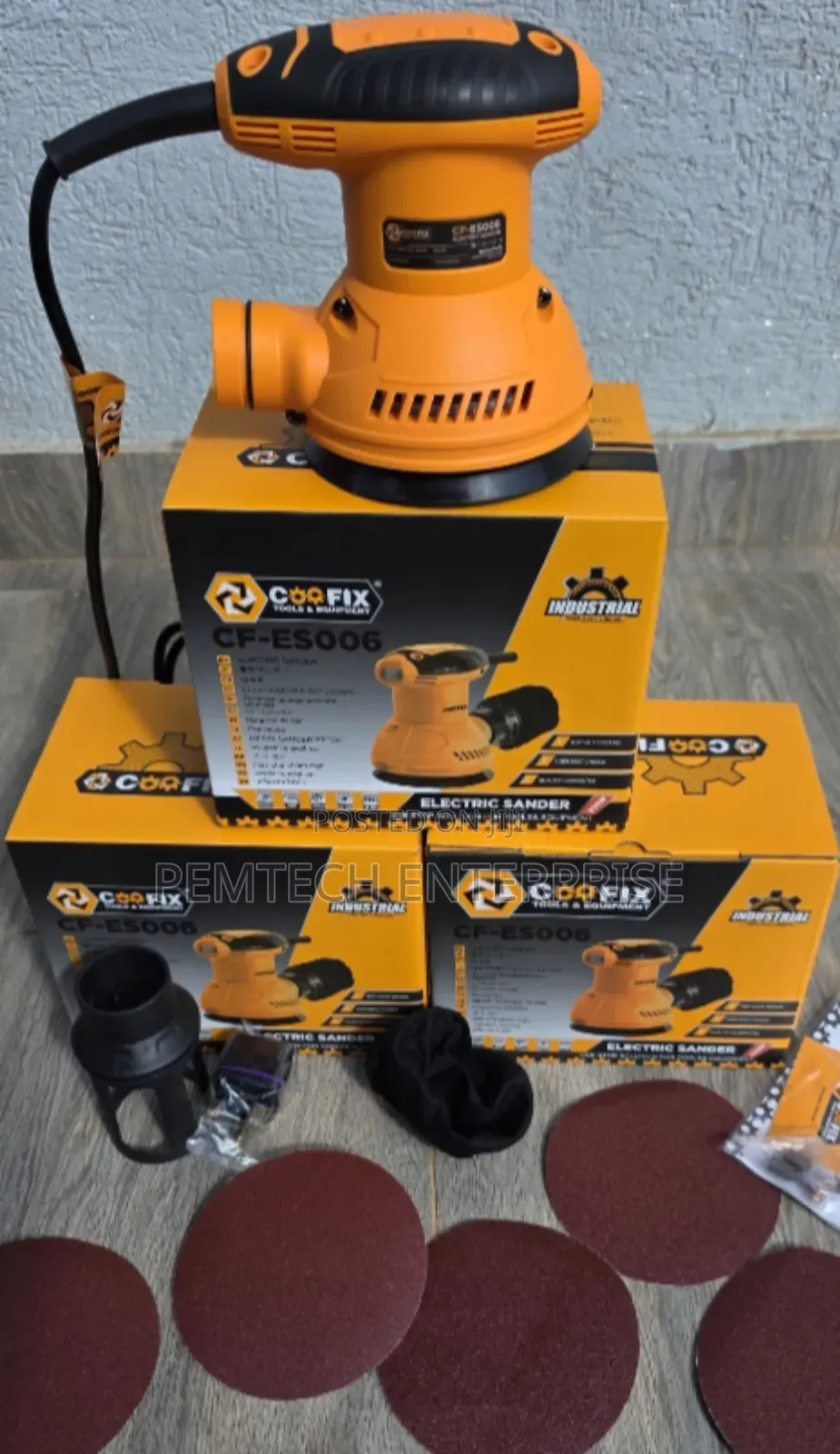 Corfix Cf-Es006 Electric Random Orbital Sander