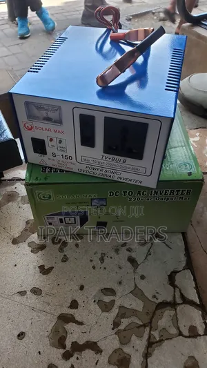 Solarmax 150w- Inverter Blue Dc to Ac 230v Output