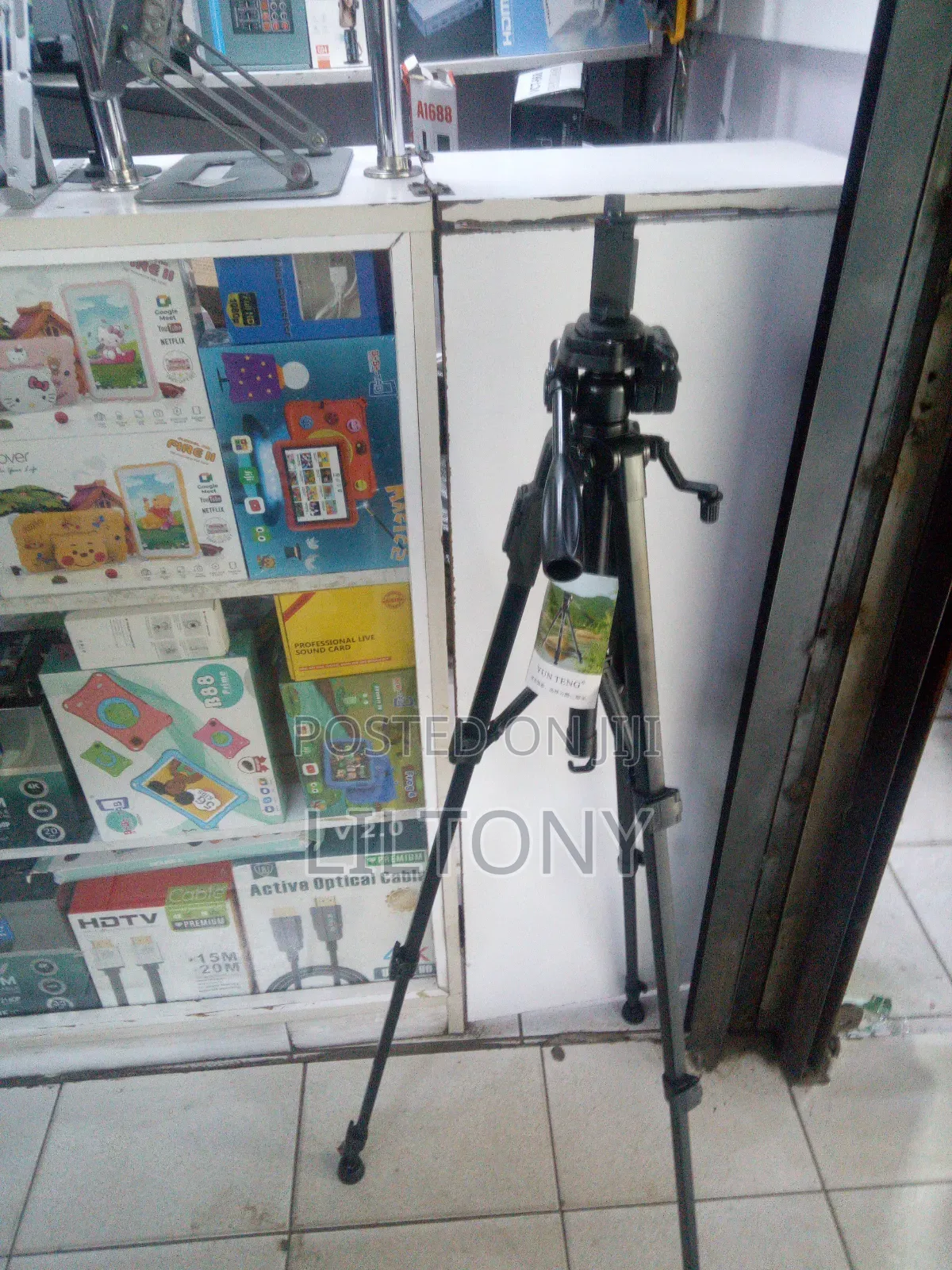 1.8m Yunteng Video Tripod