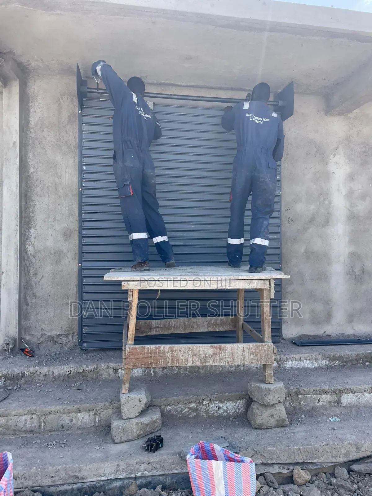 Shop Front Manual Roller Shutter