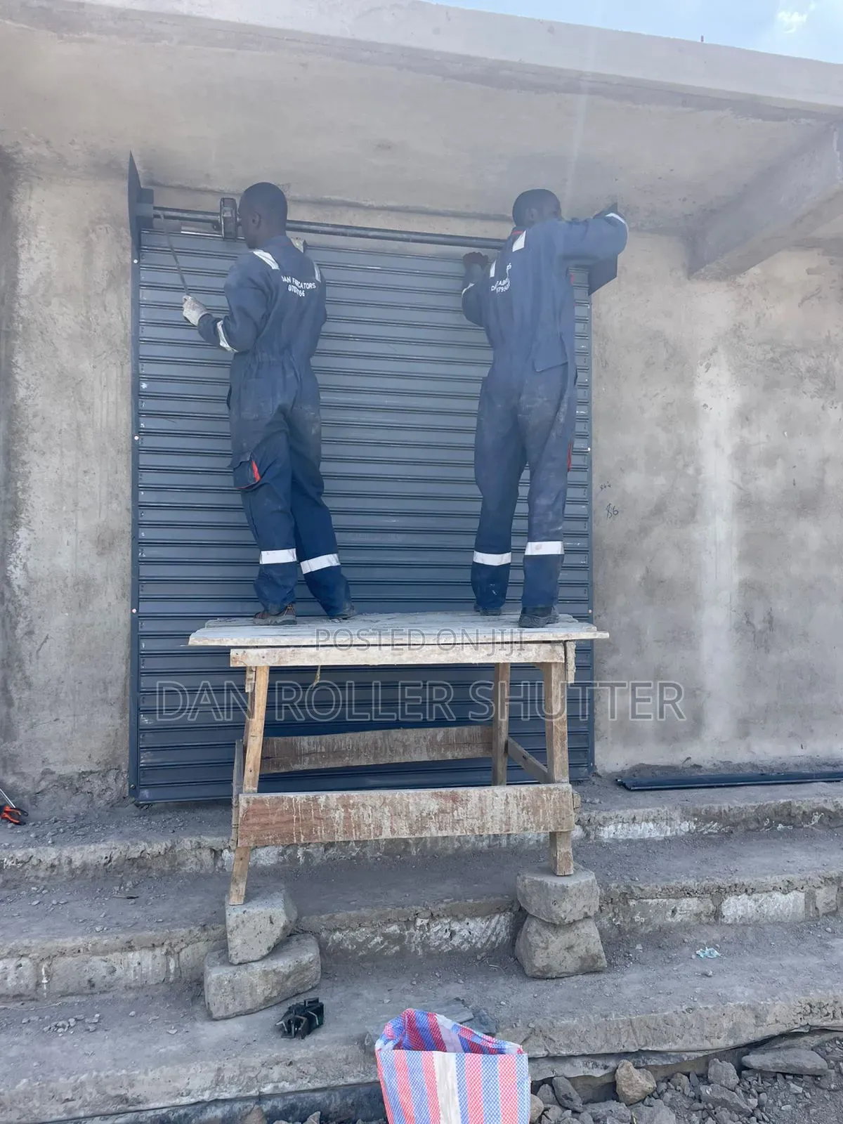 Shop Front Manual Roller Shutter