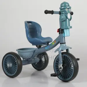 Children's 3-Wheel Tricycle With Bubbles Outlet