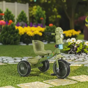 Children's 3-Wheel Tricycle With Bubbles Outlet