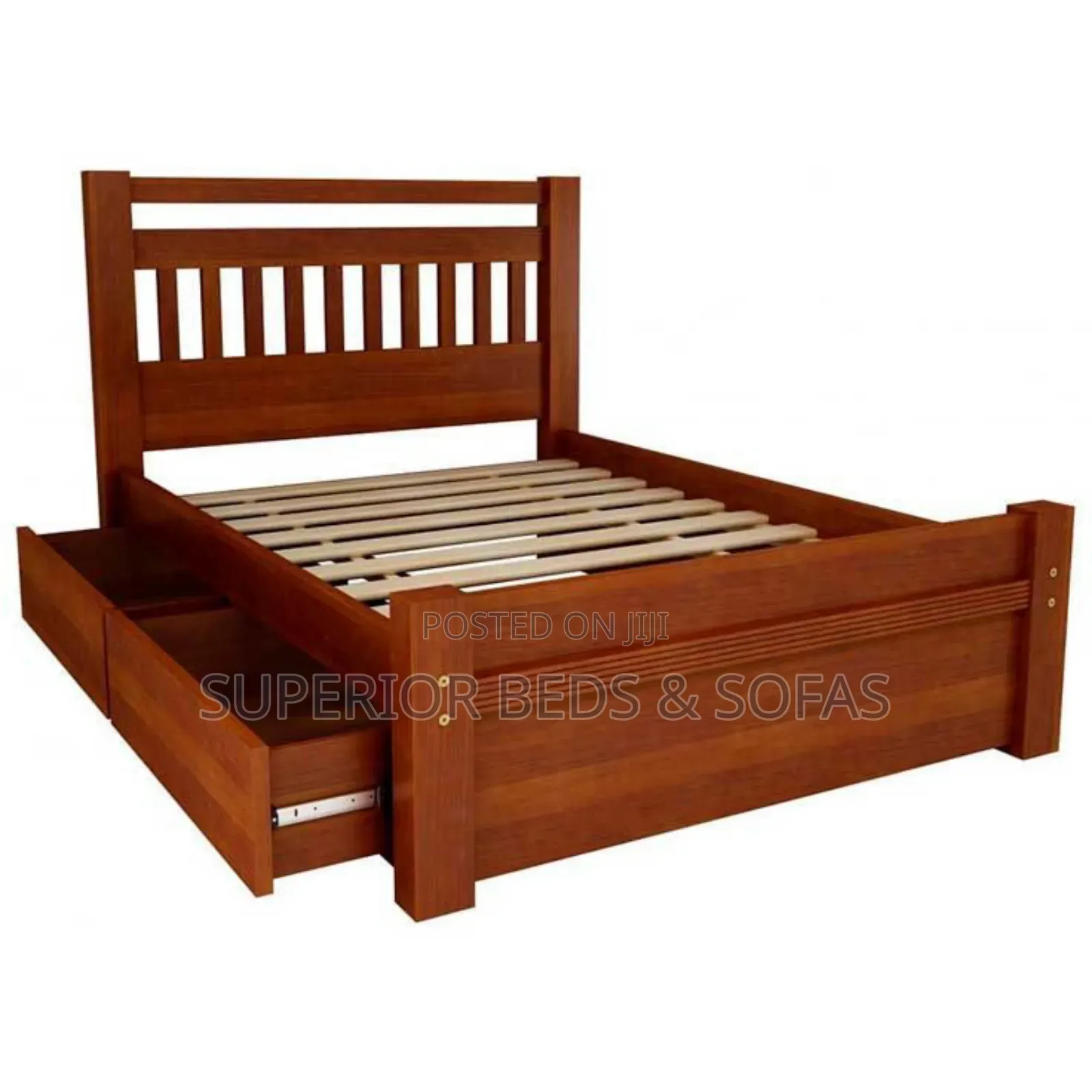 Solid Wood Drawer Bed Size 4 by 6