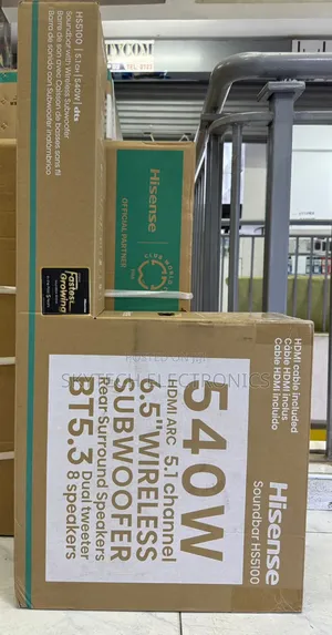 Hisense Sound Bar Hs5100 540w 5.1ch