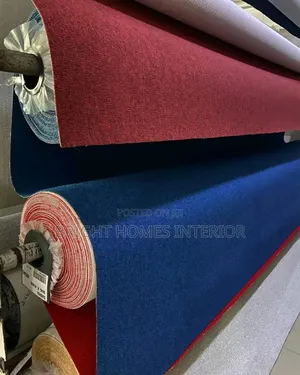 Quality Blue and Maroon Carpet Now in Stock