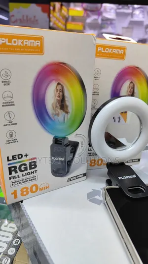 Mobile Phone Fill Ringlight { RGB Three Colours }