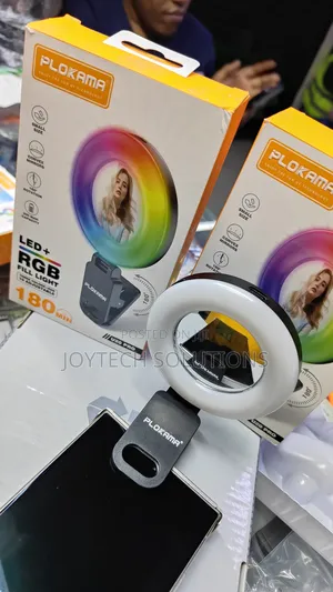 Mobile Phone Fill Ringlight { RGB Three Colours }