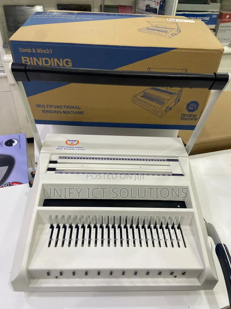 Gem Cw 3421 2-in-1 Binding Machine