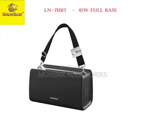 Full Bass Bluetooth Speaker - Ln-711bt 45w Output With Shoulder Strap