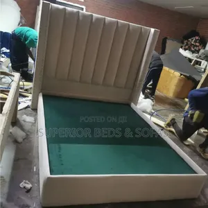 Upholstered Panel Bed Size 4 by 6