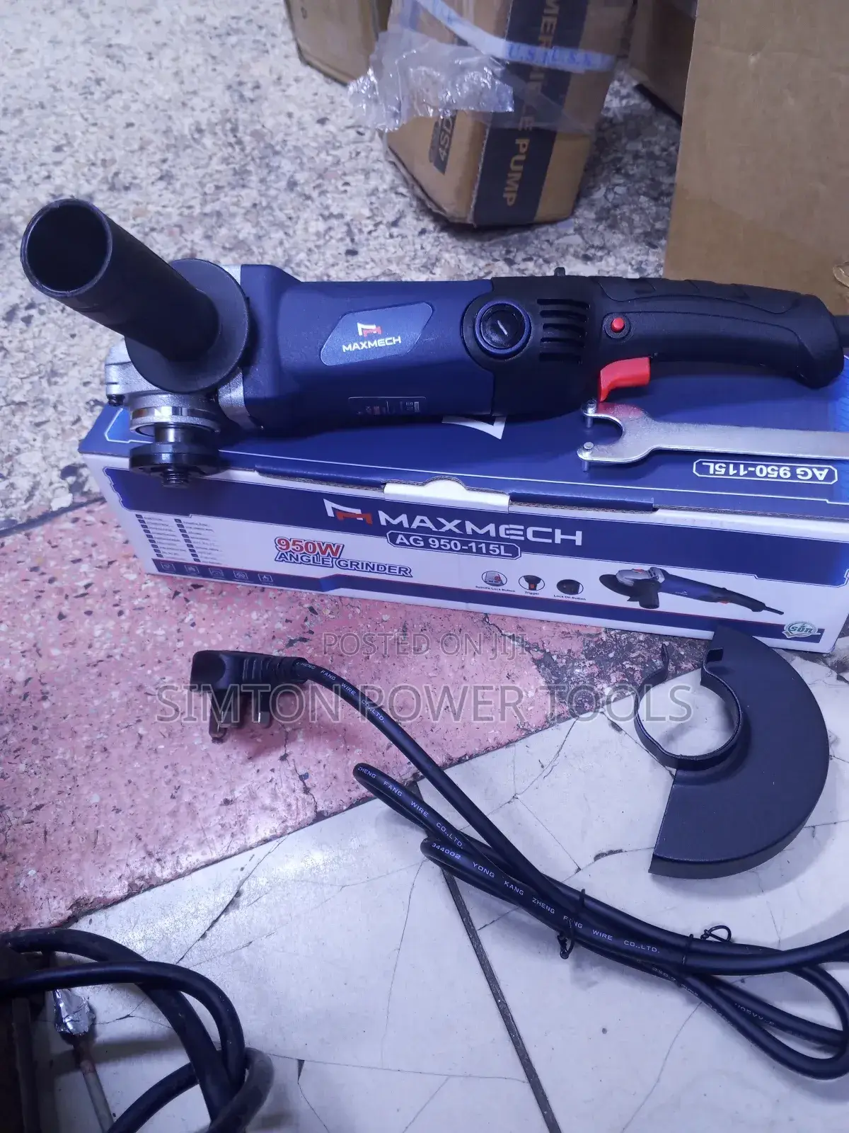 950w Maxmech Electric Angle Grinder