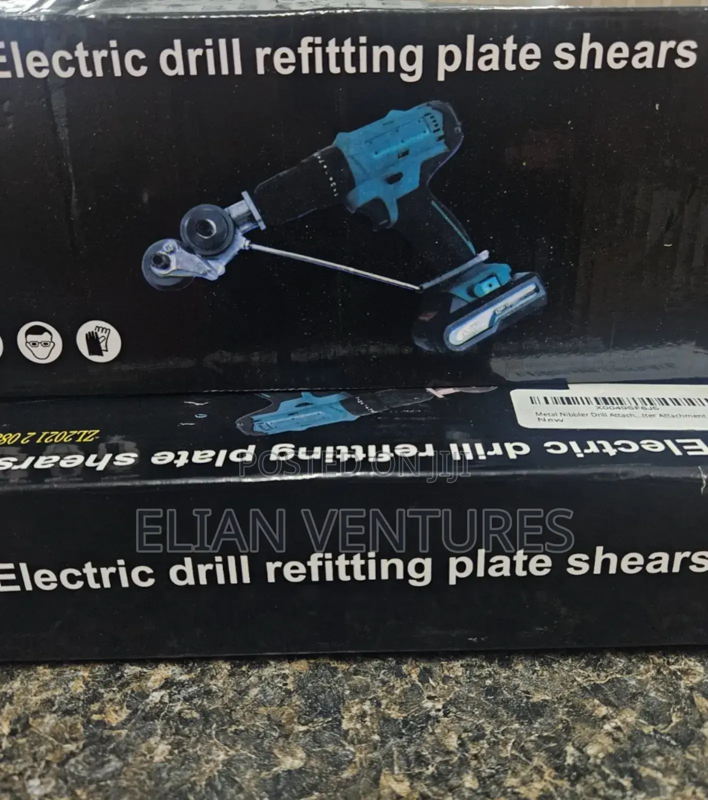 Heavy-Duty Electric Drill Refitting Plate Shears