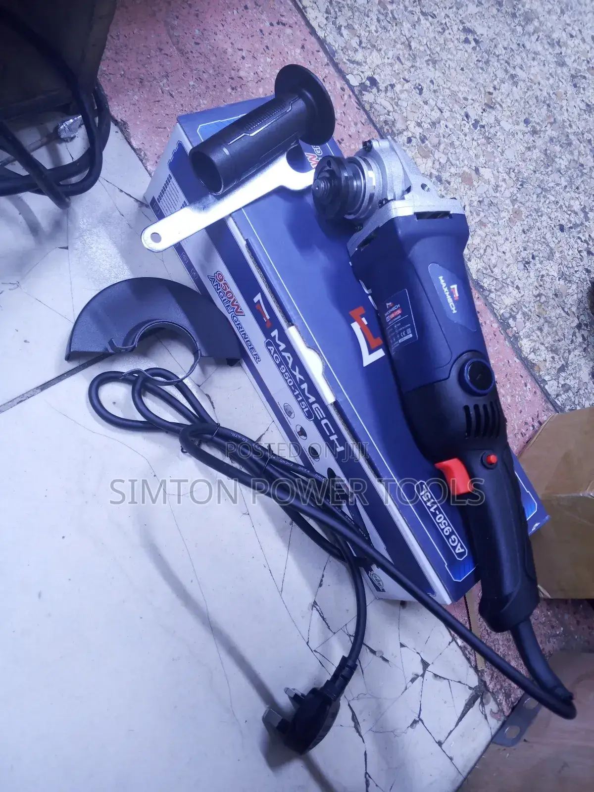 Electric Maxmech Angle Grinder 950w
