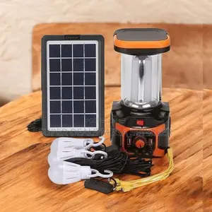 Dat at 9016b Multi Function Solar Lighting Kit With Fm Radio