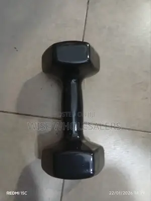 5kg Neoprene Hex Dumbbells.