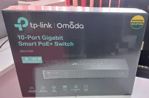 Tp-Link 10-Port Gigabit Smart Poe + Switch Sg2210p