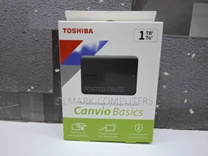 Toshiba Canvio Basics 1tb External USB 3.0 Portable Hard Drive