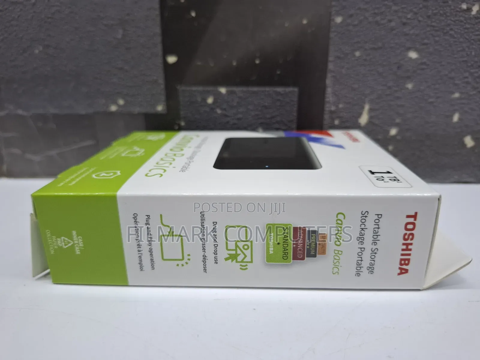 Toshiba Canvio Basics 1tb External USB 3.0 Portable Hard Drive