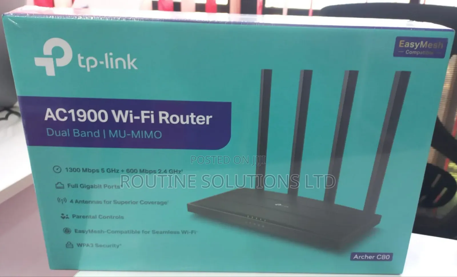 Tp-Link Ac1900 Wifi Router Dual Band Archer C80