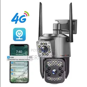 Ai Human Detection Outdoor Security Camera 360 Degree Security CCTV