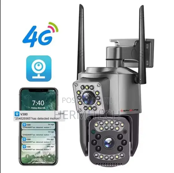 Ai Human Detection Outdoor Security Camera 360 Degree Security CCTV