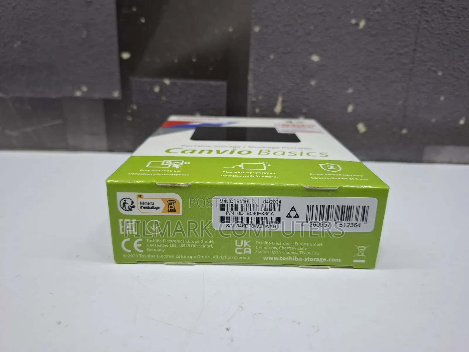 Toshiba Canvio Basics 4tb External Usb 3.0 Portable Hard Drive