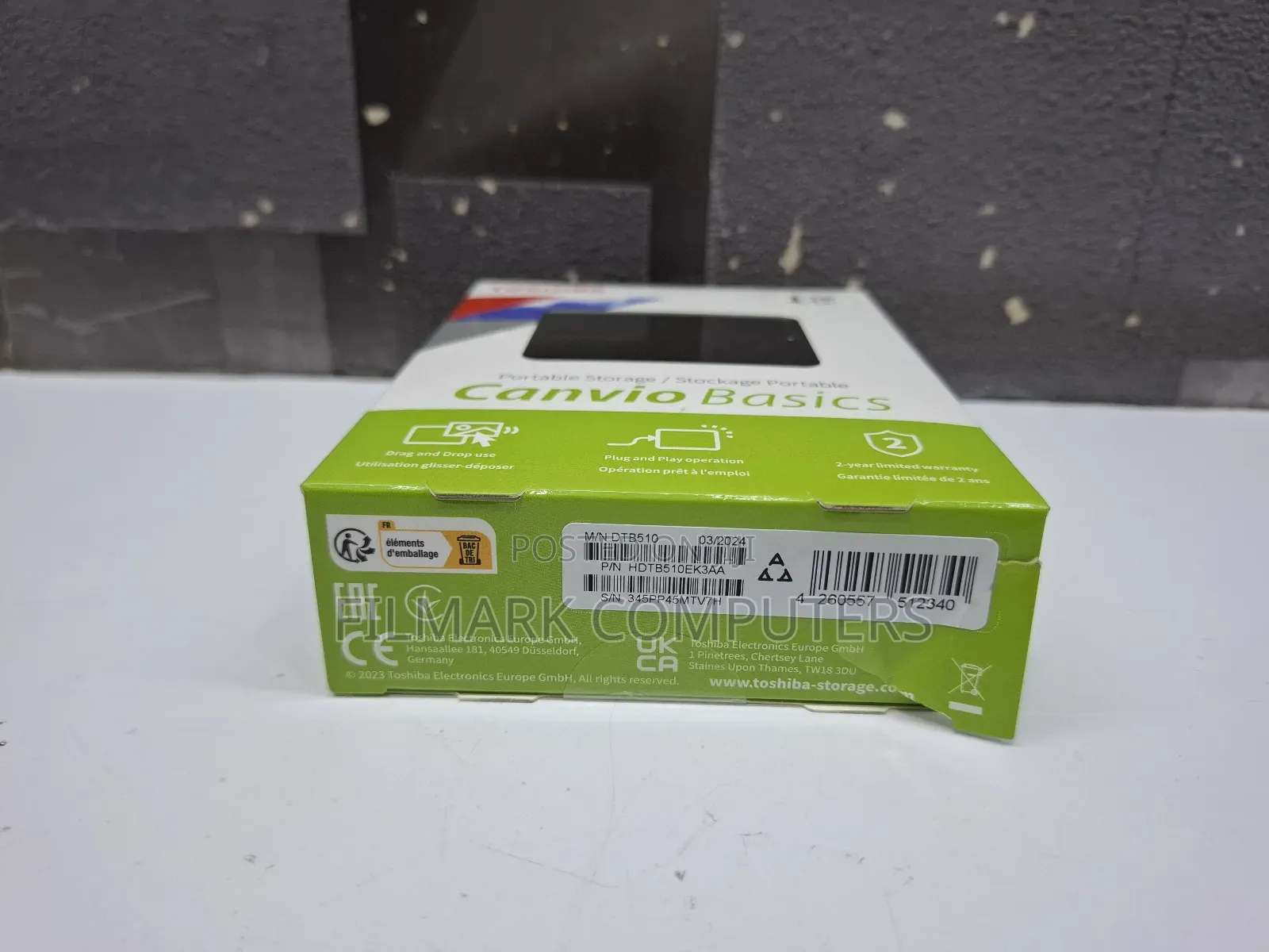Toshiba Canvio Basics 4tb External Usb 3.0 Portable Hard Drive