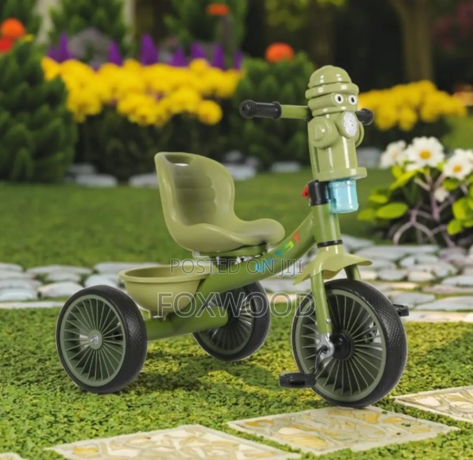 Tri Cycle With Bubble Machine
