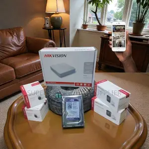 Enhanced Video Quality 4 Hikvision 1080p 2mp CCTV Cameras Complete Kit