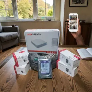 Convenient 4 Hikvision 1080p Full Hd CCTV Cameras Complete System Kit