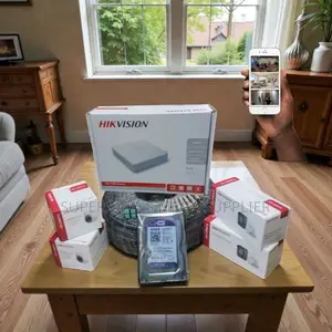 Reliable Quality 4 Hikvision 1080p Hd 2mp CCTV Cameras Complete Kit