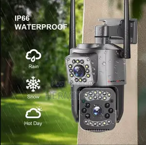 4g Dual-Lens PTZ 4mp Wide-Angle Dual-Light Night Vision