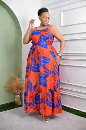 Luxury Sleeveless Maxi Dress