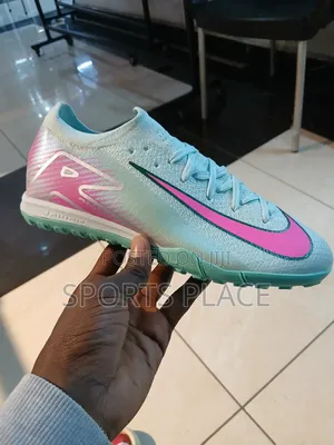Vapor 16 "Pink-on-Ice" Ag Turf Pitch Soccer Trainers