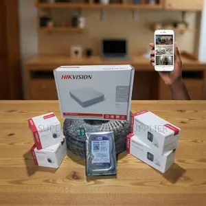 Real Time Capture 4 Hikvision 1080p CCTV Cameras Complete System Kit