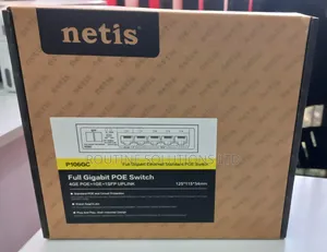 Netis 4-Port Gigabit Ethernet Poe Switch P106gc