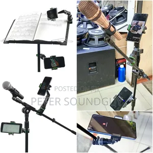 Dual Flexible Musical Phone Holders