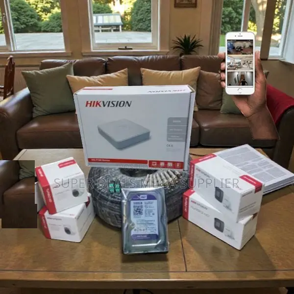 Ultra High Quality 4 Hikvision 1080p CCTV Cameras System Kit