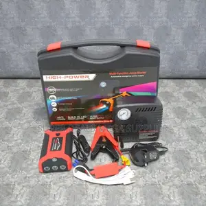 Compact Design Heavy Duty 99800mah Jump Starter Air Compressor Pump