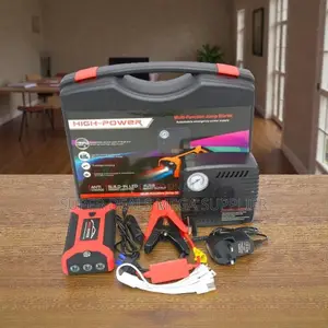 Large Capacity 99800mah Car Jump Starter With Air Compressor Pump