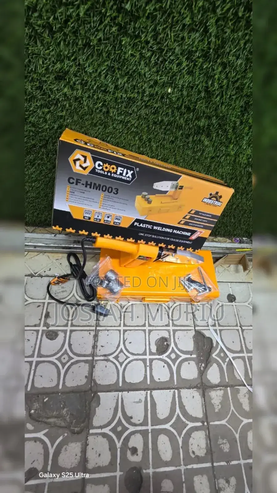Coofix Cf-Hm003 PPR Welding Machine (Plastic Welding Machine).