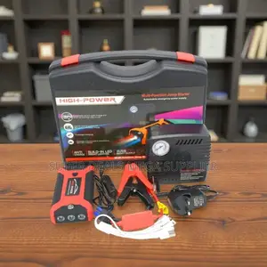 High Durability 99800mah Car Jump Starter Air Compressor Pump