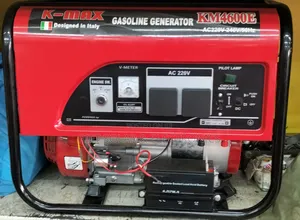 New Kmax 4600e 2.4kva Petrol Engine Key Start Generator