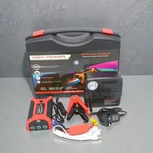 Multi Use High Power 99800mah Jump Starter Tire Inflator