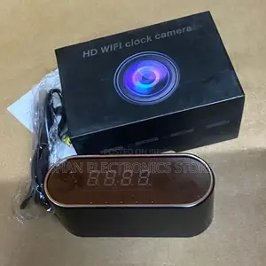 Alarm Clock Camera — Hidden Camera With Audio Night Vision
